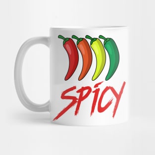 Spicy Hot Peppers Spicy Food Lover Mug